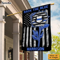 Personalized Police Flag JL131 73O36 thumb 1