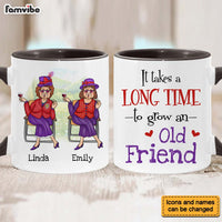 Personalized Gift For Friends It Takes A Long Time To Grow An Old Friend Mug 26424 thumb 1