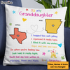 Personalized Gift For Granddaughter Long Distance I Hugged This Pillow 27216 1