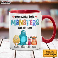 Personalized Papa Monster Mug 25444 thumb 1