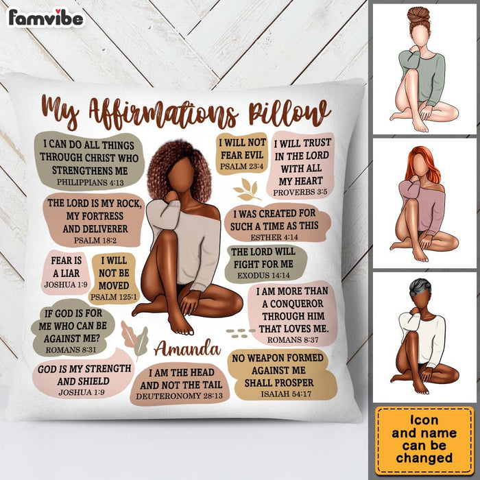 Personalized Christian Affirmation Pillow 24813 1