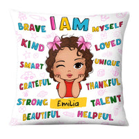 Personalized Gift for Granddaughter Doodle Art Pillow 32839 thumb 1