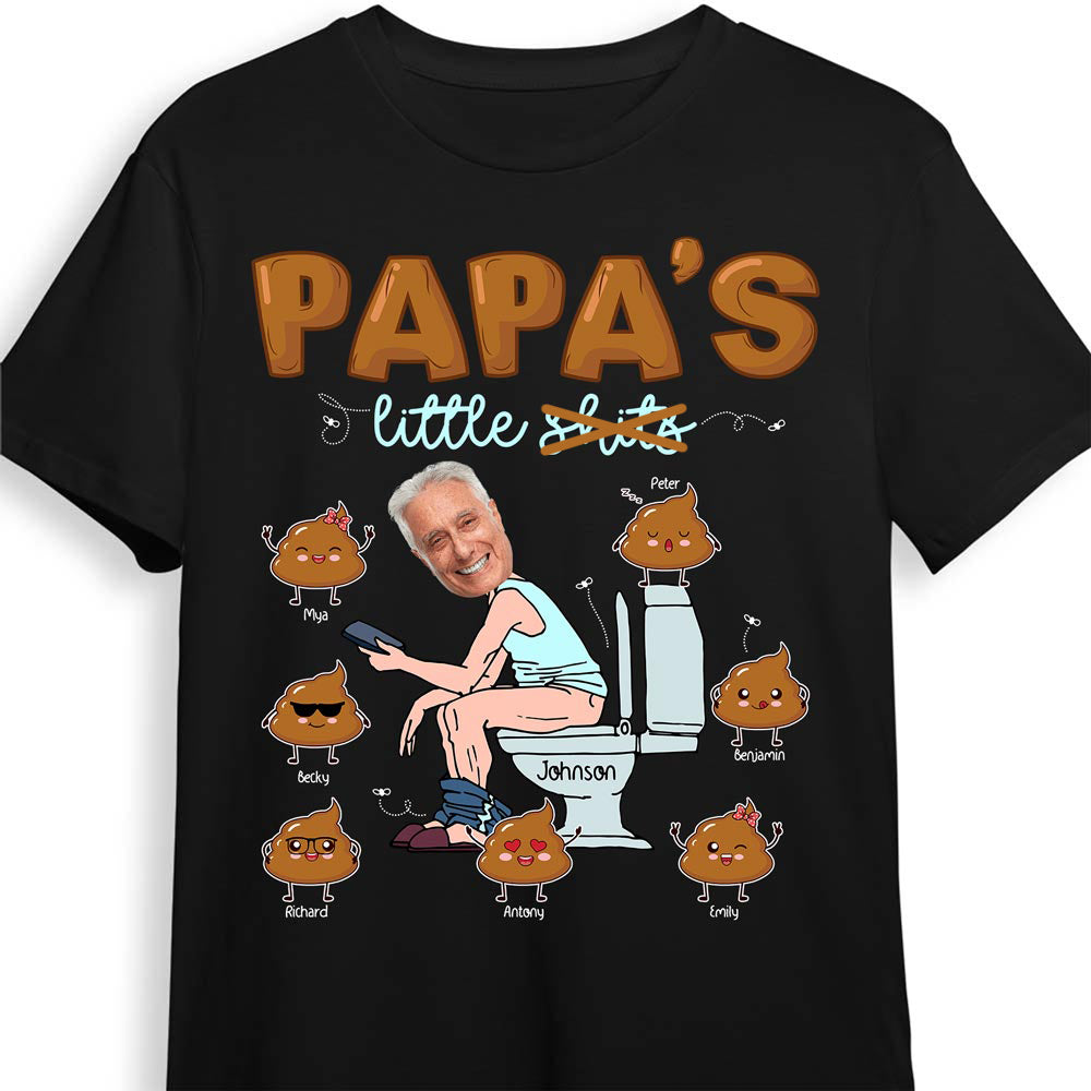 Personalized Gift For Grandpa's Little Sh*ts Shirt - Hoodie - Sweatshirt 32493