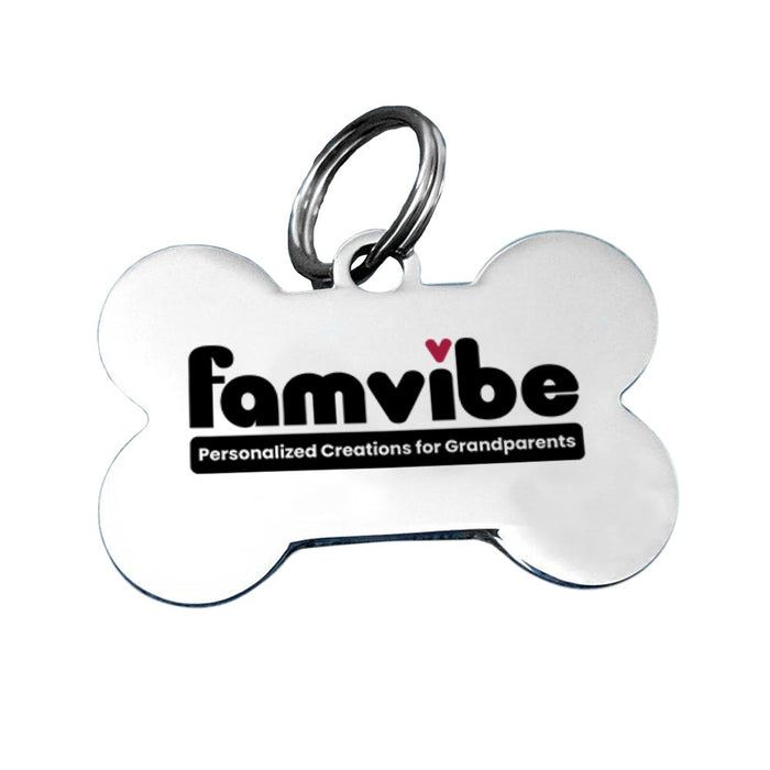 Personalized Famvibe Bone Pet Tag 25963 1