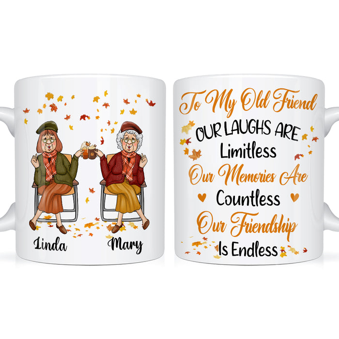 Personalized Gift For Friends Our Friendship Is Endless Mug 28093 1