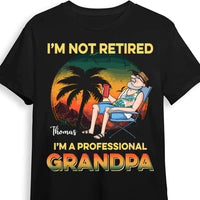Personalized Gift For Grandpa I'm Not Retired Shirt - Hoodie - Sweatshirt 27963 thumb 1