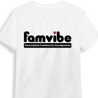 Personalized Famvibe White Shirt - Hoodie - Sweatshirt 25773 thumb 1
