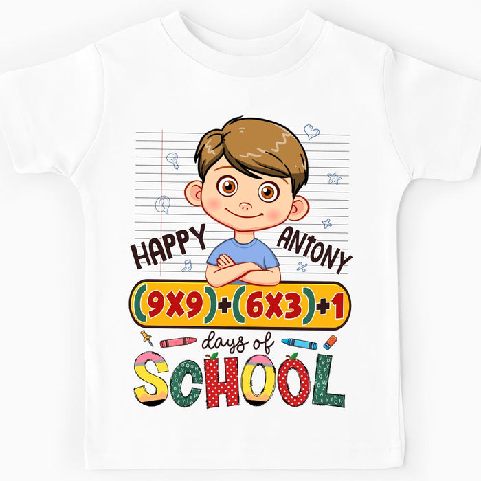 Personalized Gift For Grandkid 100 Days Of School Kid T Shirt - Kid Hoodie - Kid Sweatshirt 32396 1
