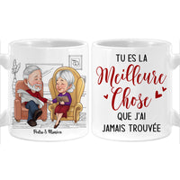 Personalized Couple Friend Tu Es La Meilleure Chose Que J'ai Jamais Trouvée Mug 30965 thumb 1