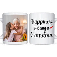 Personalized Gift For Grandma Upload Photo Gallery And Custom Text Mug 28436 thumb 1