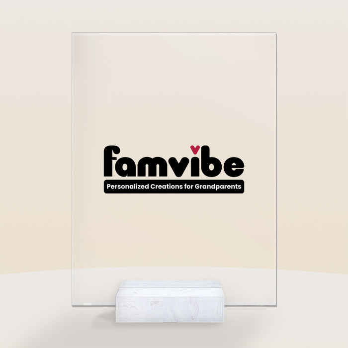 Personalized Famvibe Acrylic Plaque 25956 1