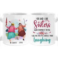 Personalized Friends Gift You And I Are Sisters Mug 31281 thumb 1