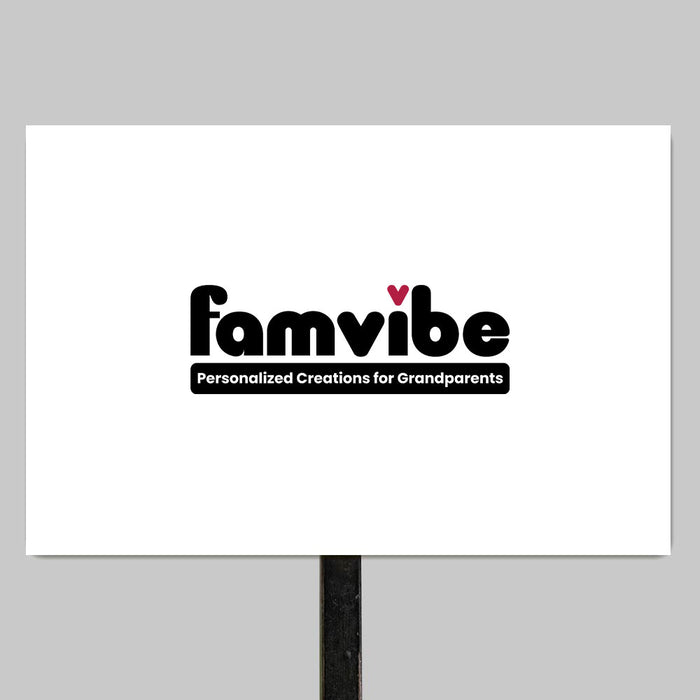 Personalized Famvibe Landscape Metal Sign 25902 1