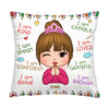 Personalized Gift For Granddaughter I Am Kind Pillow 23802 1