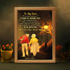 Personalized Couple Gift The Day I Met You Night Outing Picture Frame Light Box 31145 1