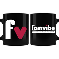 Personalized Famvibe Black Mug 25775 thumb 1