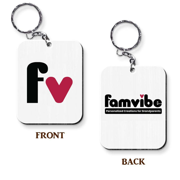 Personalized Famvibe Wood Keychain 25952 1