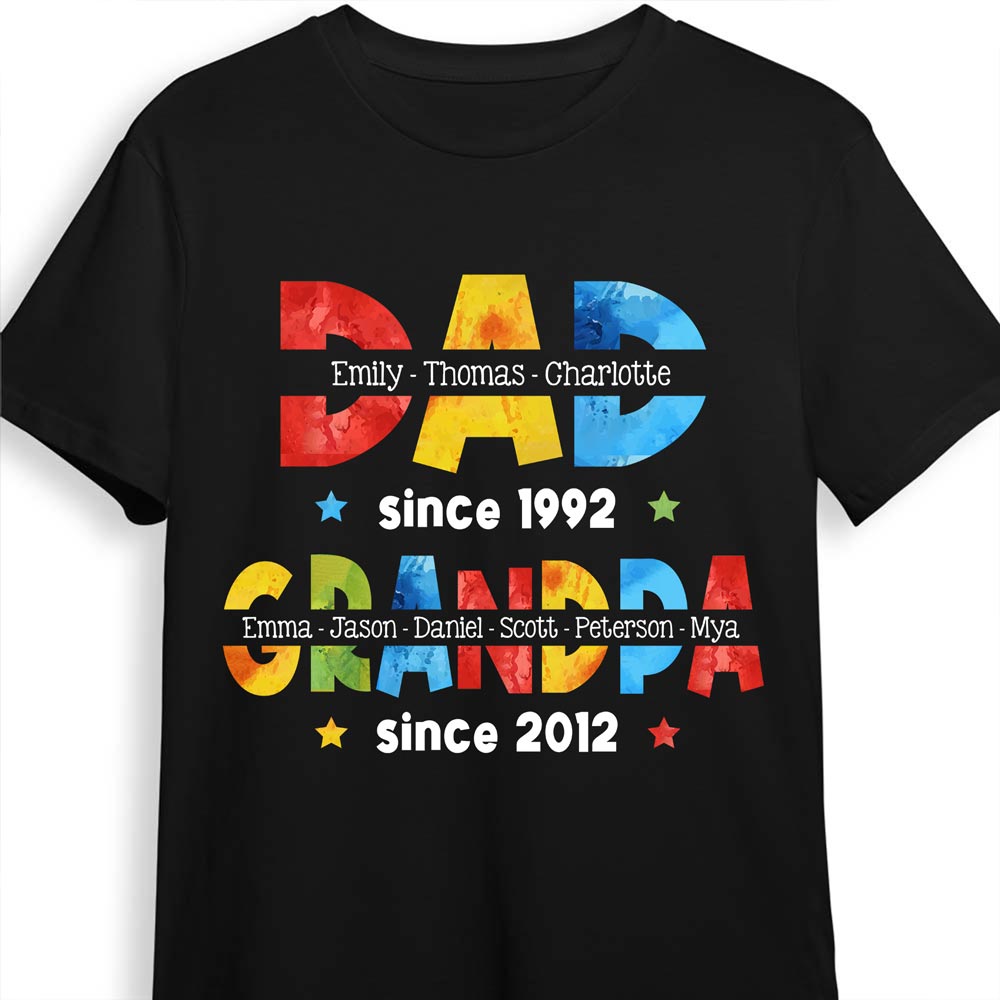 Personalized Gift For Dad Grandpa Since Shirt - Hoodie - Sweatshirt 32128