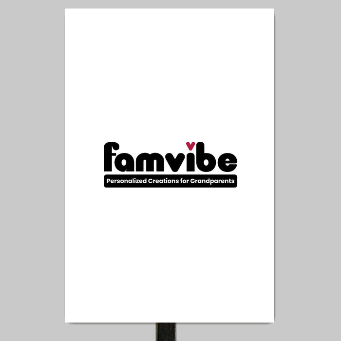 Personalized Famvibe Portrait Metal Sign 25901 1