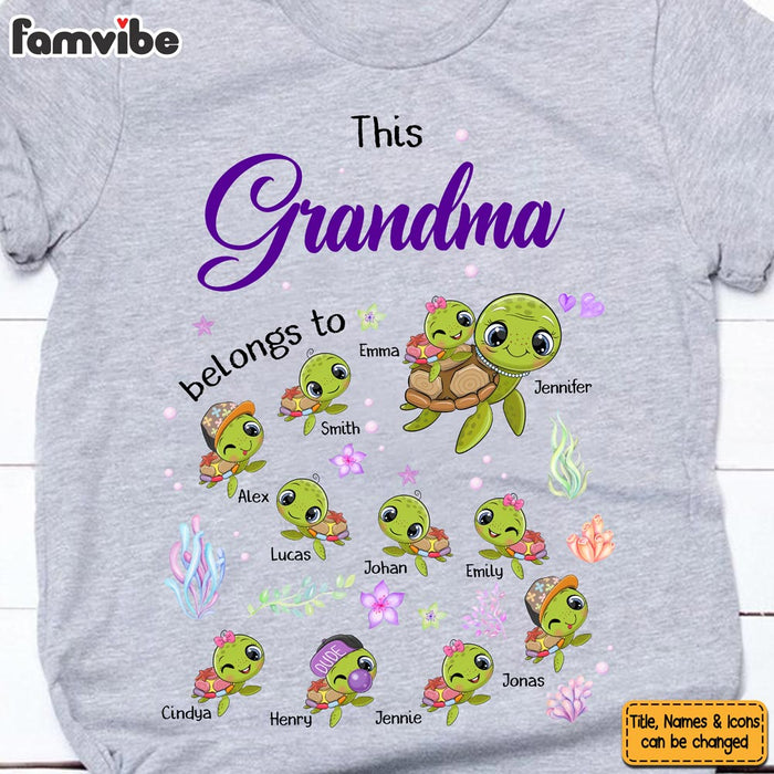 Personalized Gift For Grandma This Grandma Belongs To Shirt - Hoodie - Sweatshirt 26566 1