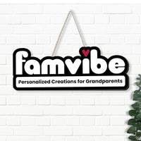Personalized Famvibe Wood Sign 25959 thumb 1