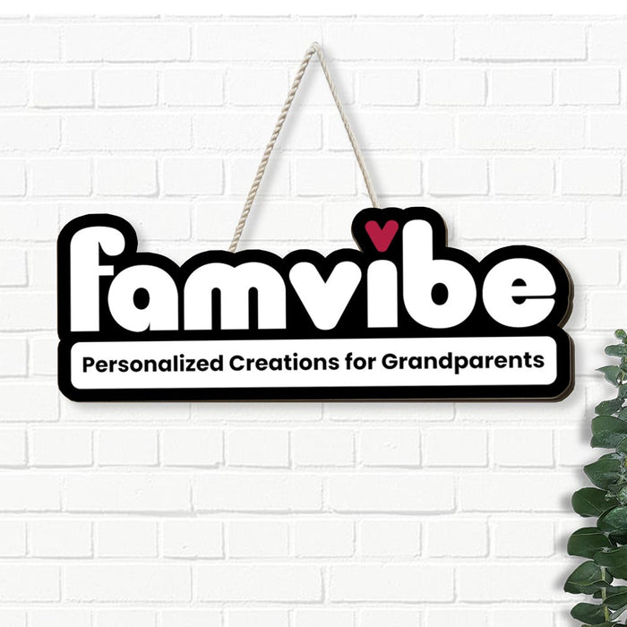 Personalized Famvibe Wood Sign 25959 1