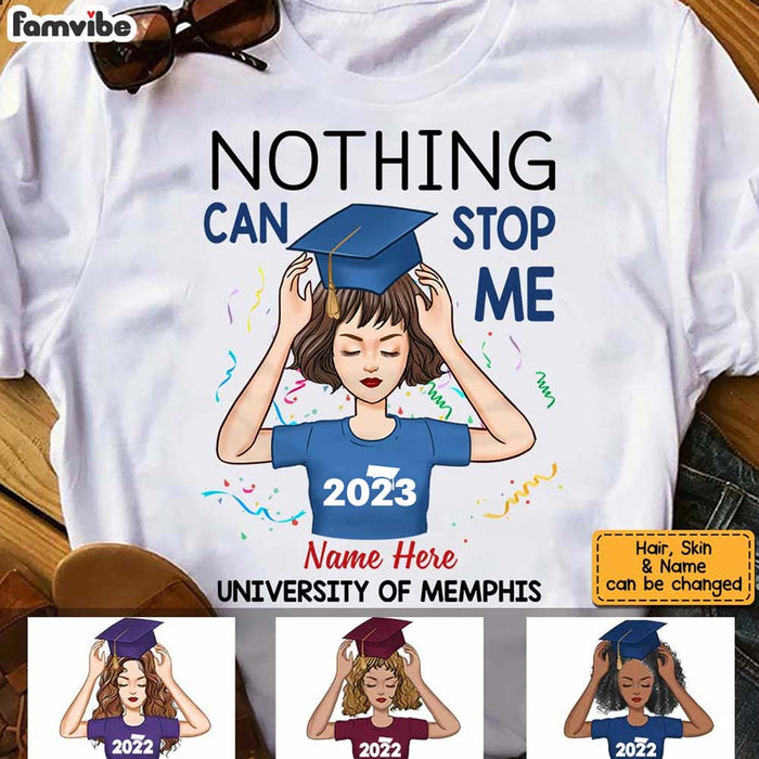 Personalized Graduation Girl 2023 T Shirt AP271 30O34 1