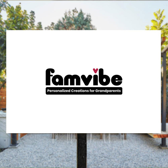 Personalized Famvibe Landscape Metal Sign 25902 1