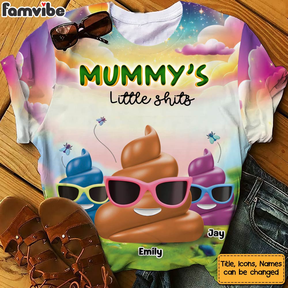 Personalized Gift For Mum Funny Little Things All-over Print T Shirt 32690