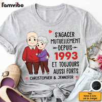 Personalized Couple 'S'agacer mutuellement depuis Shirt - Hoodie - Sweatshirt 30484 thumb 1
