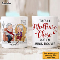 Personalized Couple Friend Tu Es La Meilleure Chose Que J'ai Jamais Trouvée Mug 30965 thumb 1