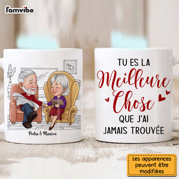 Personalized Couple Friend Tu Es La Meilleure Chose Que J'ai Jamais Trouvée Mug 30965 1