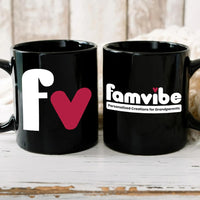 Personalized Famvibe Black Mug 25775 thumb 1
