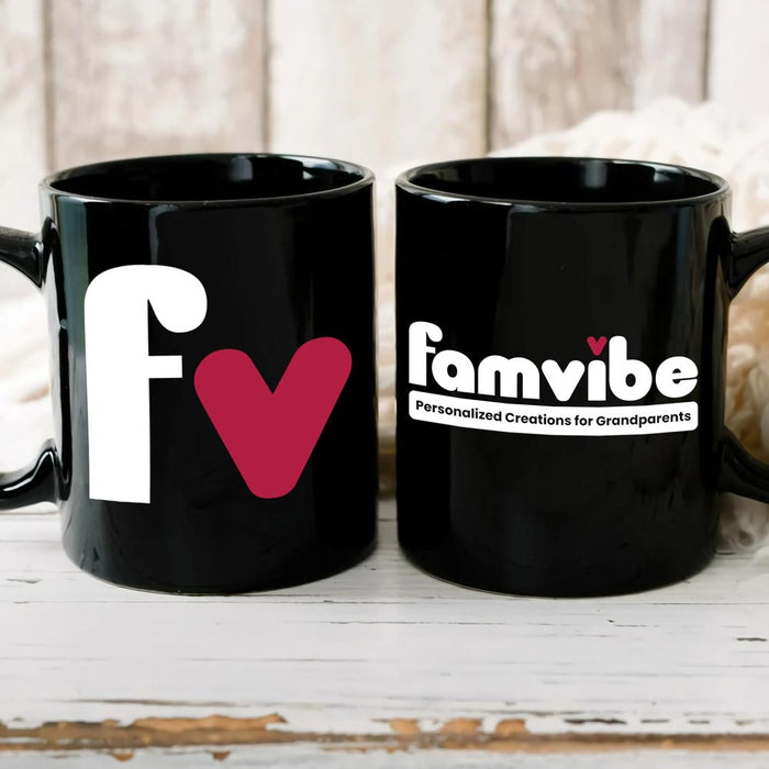 Personalized Famvibe Black Mug 25775 1