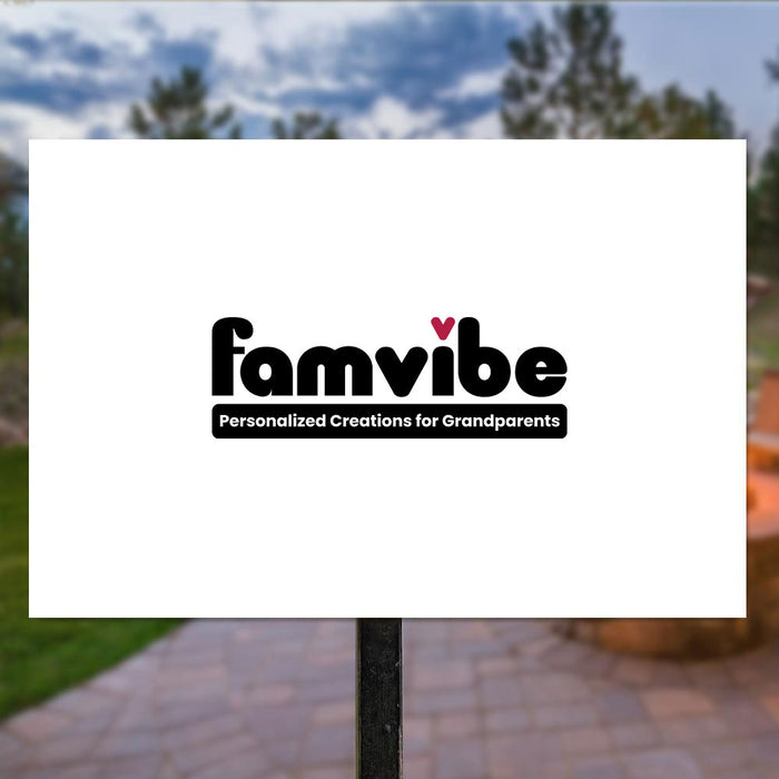 Personalized Famvibe Landscape Metal Sign 25902 1