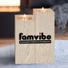Personalized Famvibe Wood Candle Holder 25960 1