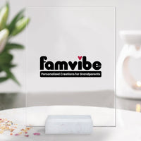 Personalized Famvibe Acrylic Plaque 25956 thumb 1