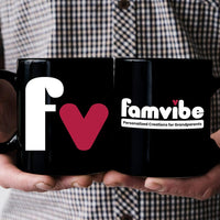 Personalized Famvibe Black Mug 25775 thumb 1