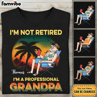 Personalized Gift For Grandpa I'm Not Retired Shirt - Hoodie - Sweatshirt 27963 thumb 1