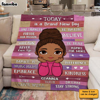 Personalized Daughter Inspirational Aspire For More Blanket 30001 thumb 1