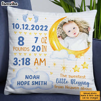 Personalized Gift For Newborn Baby Birth Announcement Pillow 27335 thumb 1