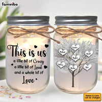 Personalized Gift For Family Tree This Is Us Mason Jar Light 32241 thumb 1