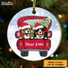 Personalized Dog Christmas Full Circle Ornament SB301 81O34 1