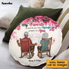 Personalized Anniversary, Loving Gift For Couples Next To You Shaped Pillow 30644 1