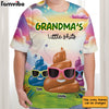 Personalized Gift For Grandma Funny Little Things All-over Print T Shirt 32629 1
