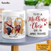 Personalized Couple Friend Tu Es La Meilleure Chose Que J'ai Jamais Trouvée Mug 30965 thumb 1