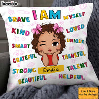 Personalized Gift for Granddaughter Doodle Art Pillow 32839 thumb 1