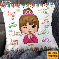 Personalized Gift For Granddaughter I Am Kind Pillow 23802 thumb 1