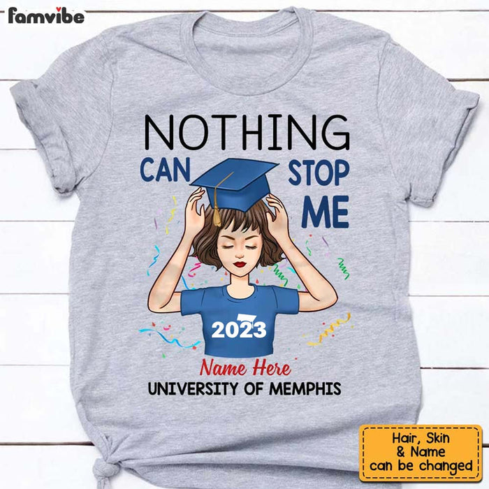Personalized Graduation Girl 2023 T Shirt AP271 30O34 1