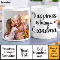 Personalized Gift For Grandma Upload Photo Gallery And Custom Text Mug 28436 thumb 1